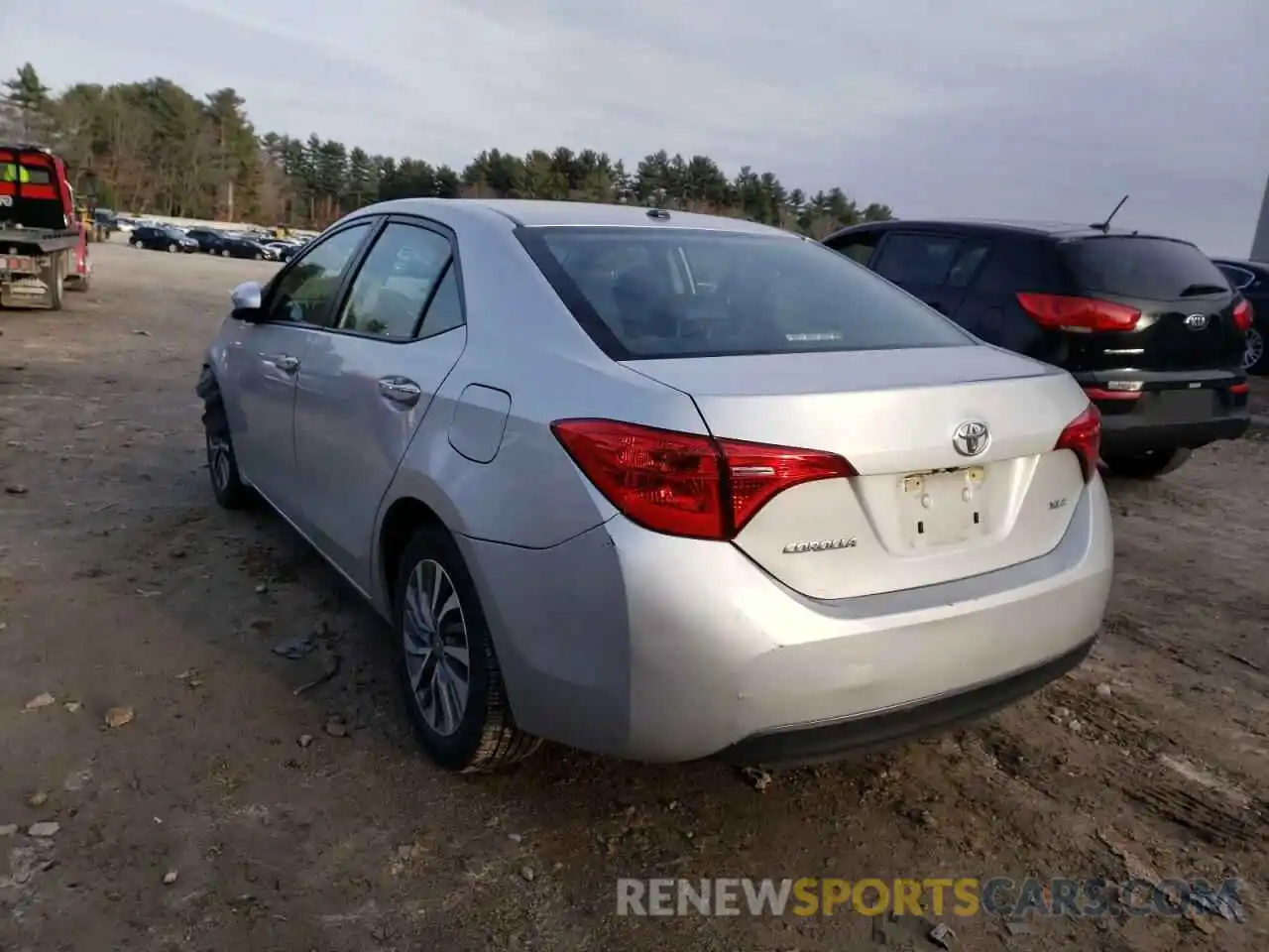 3 Photograph of a damaged car 5YFBURHE5KP885175 TOYOTA COROLLA 2019