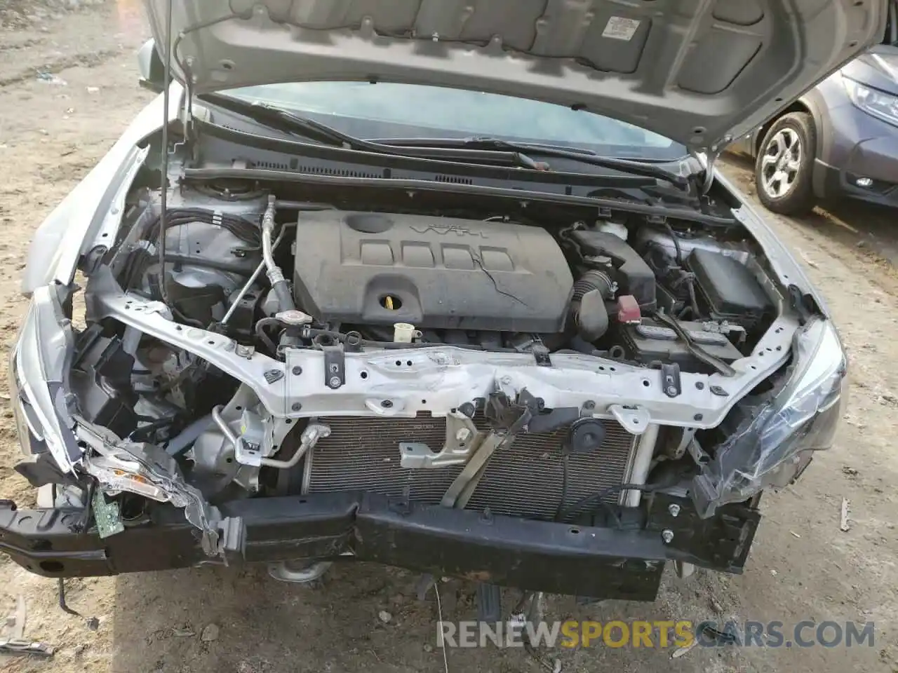 7 Photograph of a damaged car 5YFBURHE5KP885175 TOYOTA COROLLA 2019