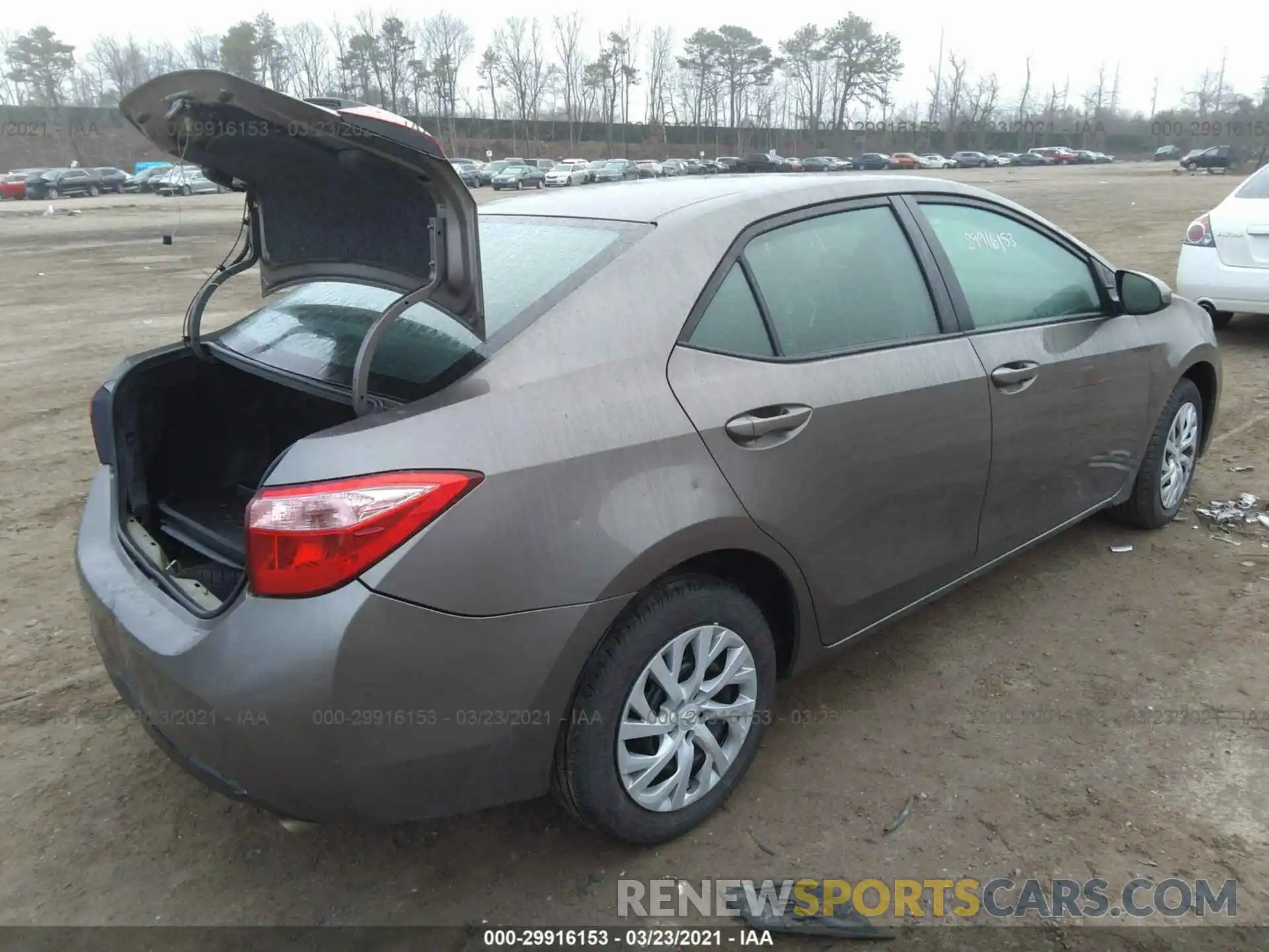 4 Photograph of a damaged car 5YFBURHE5KP885497 TOYOTA COROLLA 2019