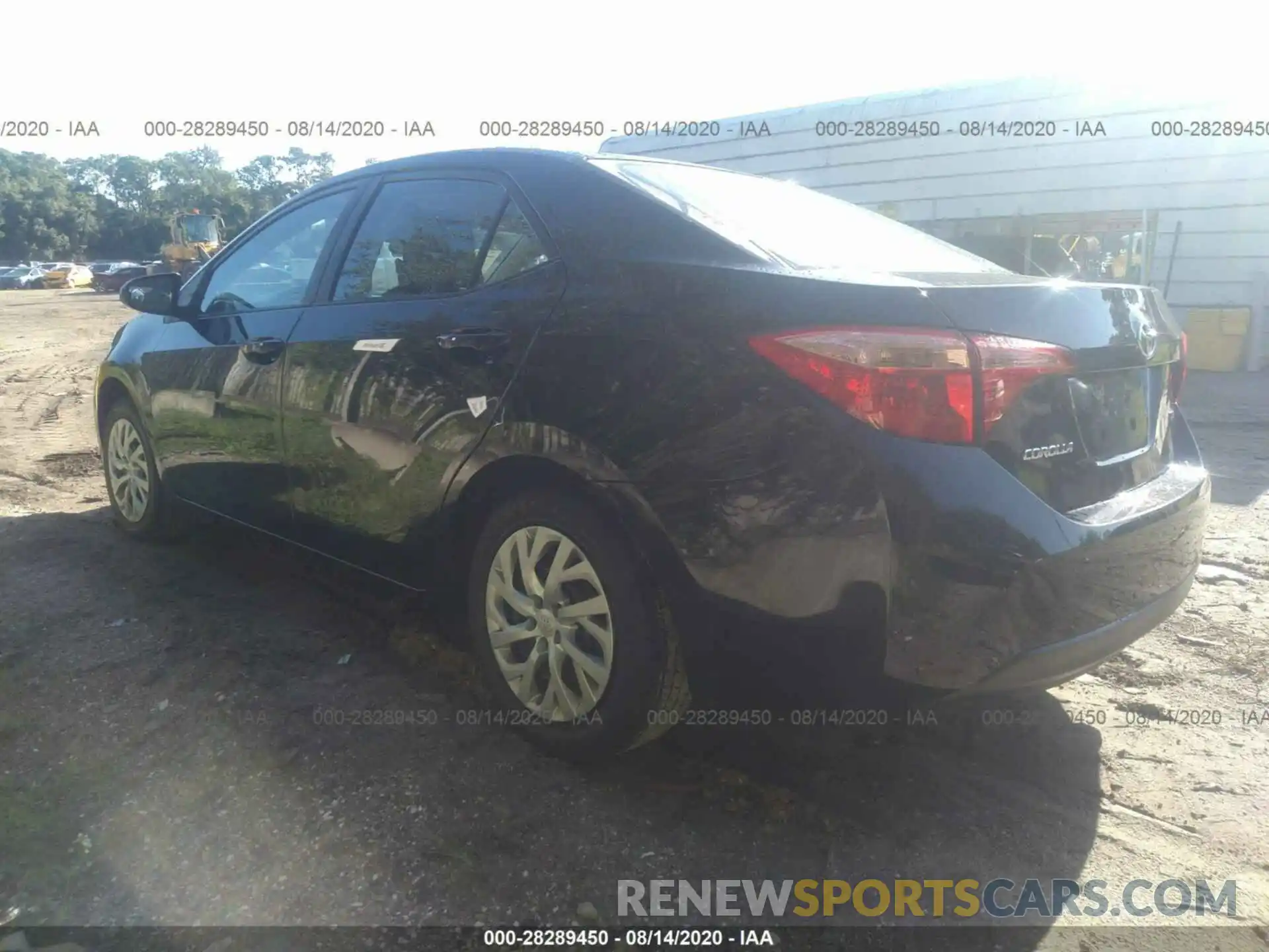 3 Photograph of a damaged car 5YFBURHE5KP886598 TOYOTA COROLLA 2019