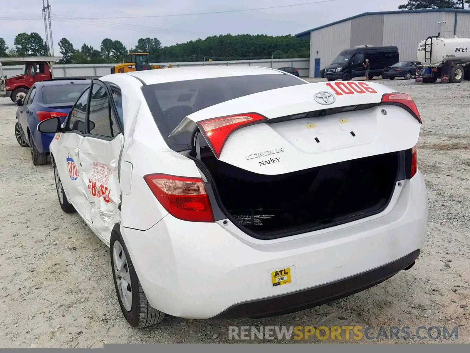 3 Photograph of a damaged car 5YFBURHE5KP886732 TOYOTA COROLLA 2019