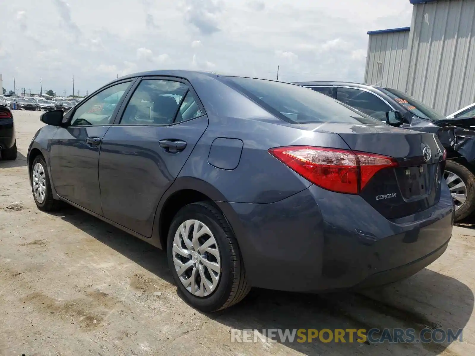 3 Photograph of a damaged car 5YFBURHE5KP887024 TOYOTA COROLLA 2019