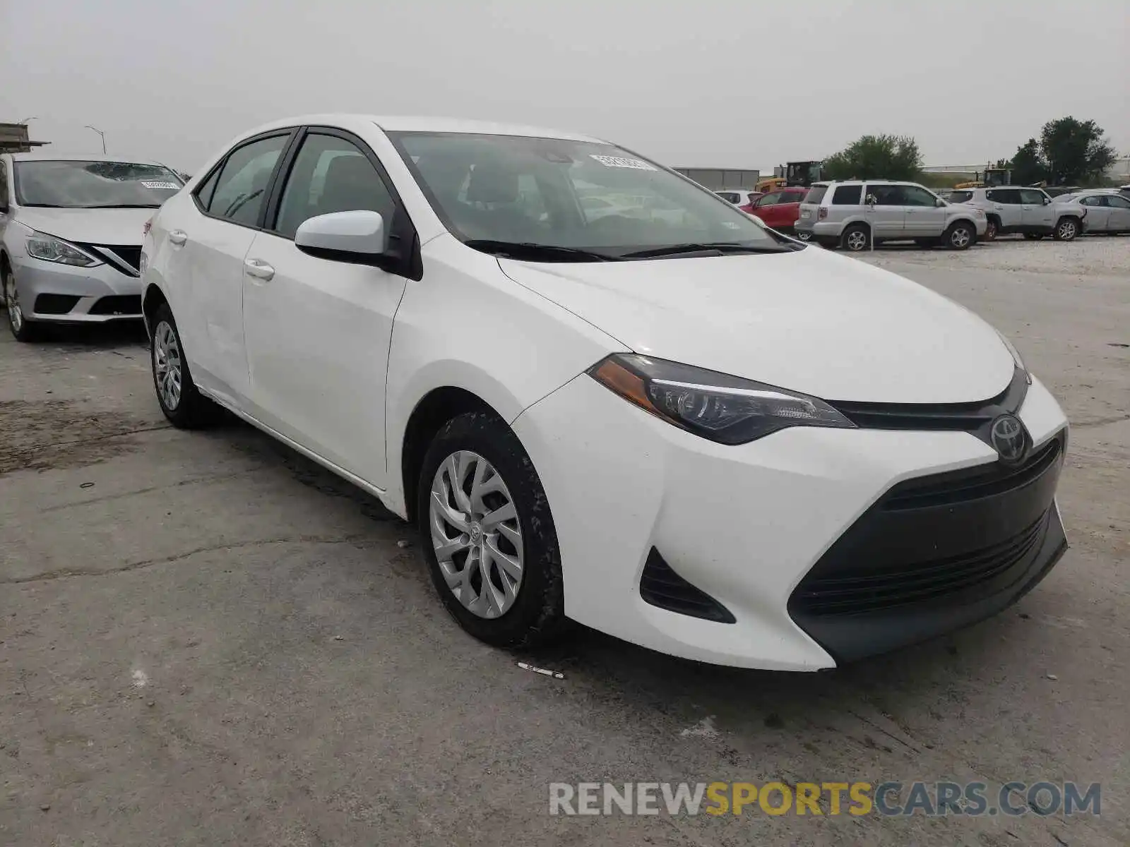 1 Photograph of a damaged car 5YFBURHE5KP887511 TOYOTA COROLLA 2019