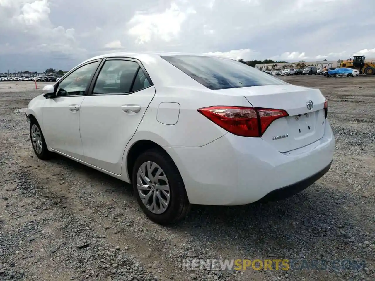 3 Photograph of a damaged car 5YFBURHE5KP888738 TOYOTA COROLLA 2019