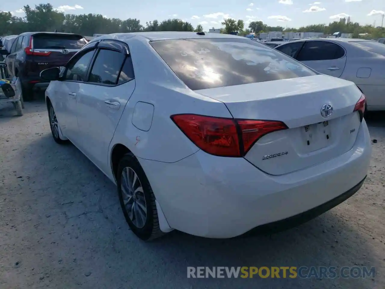 3 Photograph of a damaged car 5YFBURHE5KP889047 TOYOTA COROLLA 2019