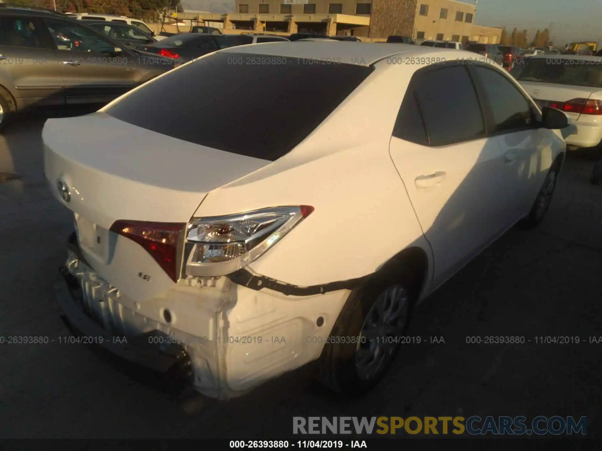 4 Photograph of a damaged car 5YFBURHE5KP889484 TOYOTA COROLLA 2019