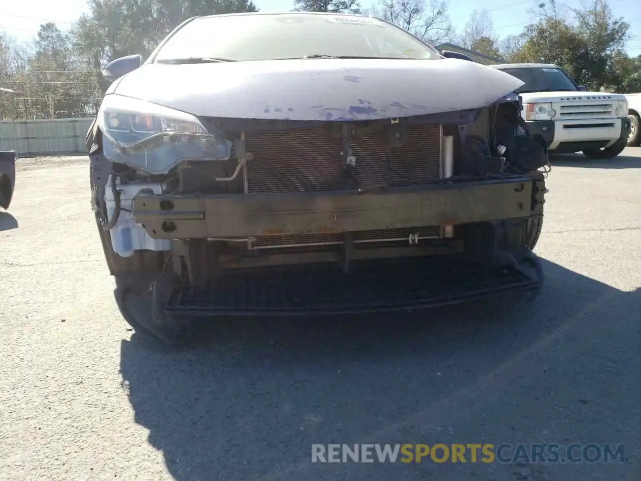 9 Photograph of a damaged car 5YFBURHE5KP889985 TOYOTA COROLLA 2019