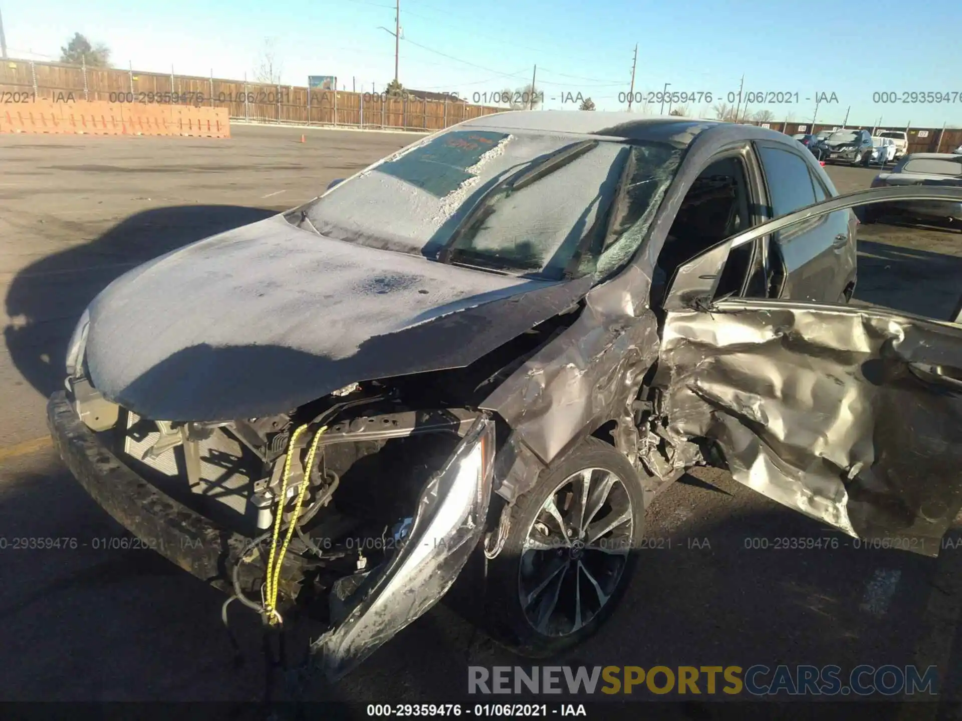 2 Photograph of a damaged car 5YFBURHE5KP890294 TOYOTA COROLLA 2019