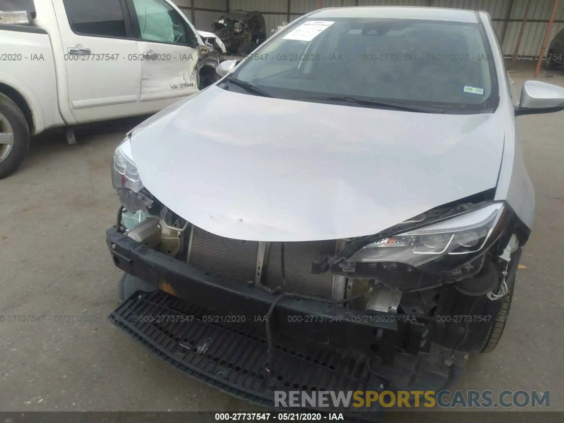 6 Photograph of a damaged car 5YFBURHE5KP890599 TOYOTA COROLLA 2019