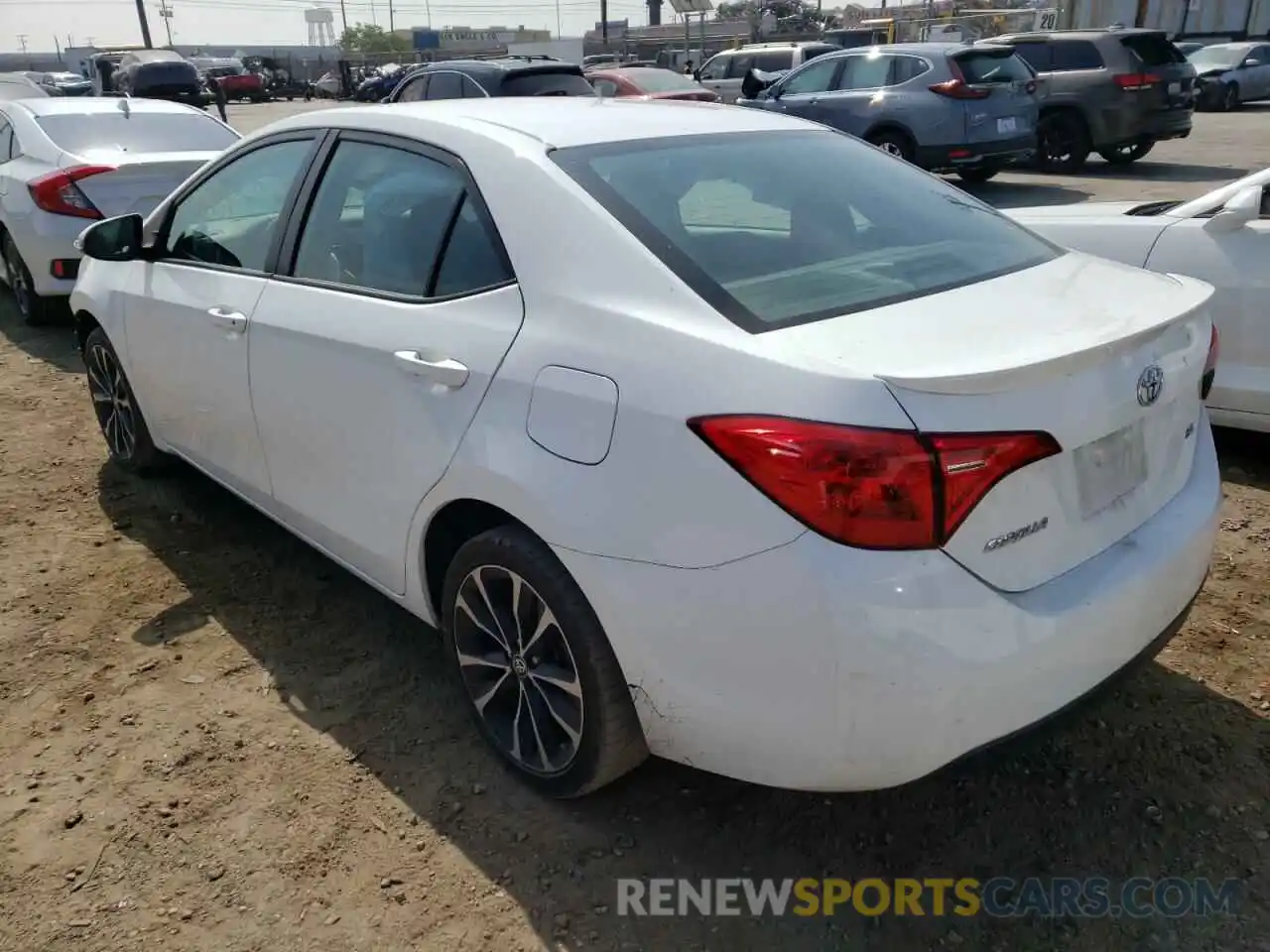 3 Photograph of a damaged car 5YFBURHE5KP890862 TOYOTA COROLLA 2019