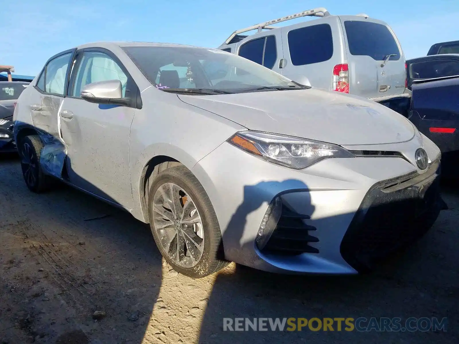 1 Photograph of a damaged car 5YFBURHE5KP891770 TOYOTA COROLLA 2019