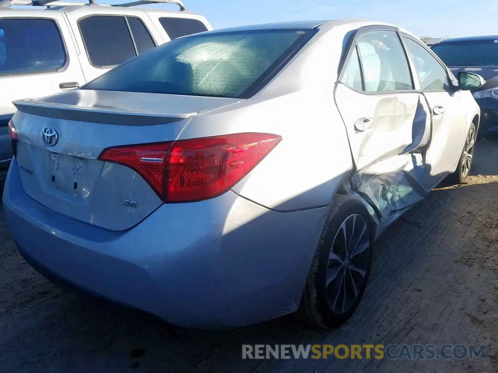 4 Photograph of a damaged car 5YFBURHE5KP891770 TOYOTA COROLLA 2019