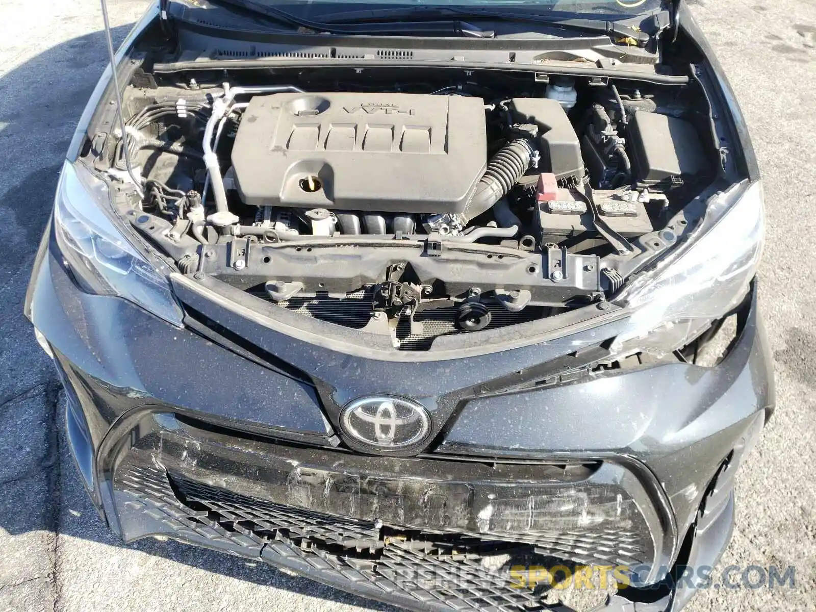 7 Photograph of a damaged car 5YFBURHE5KP891980 TOYOTA COROLLA 2019