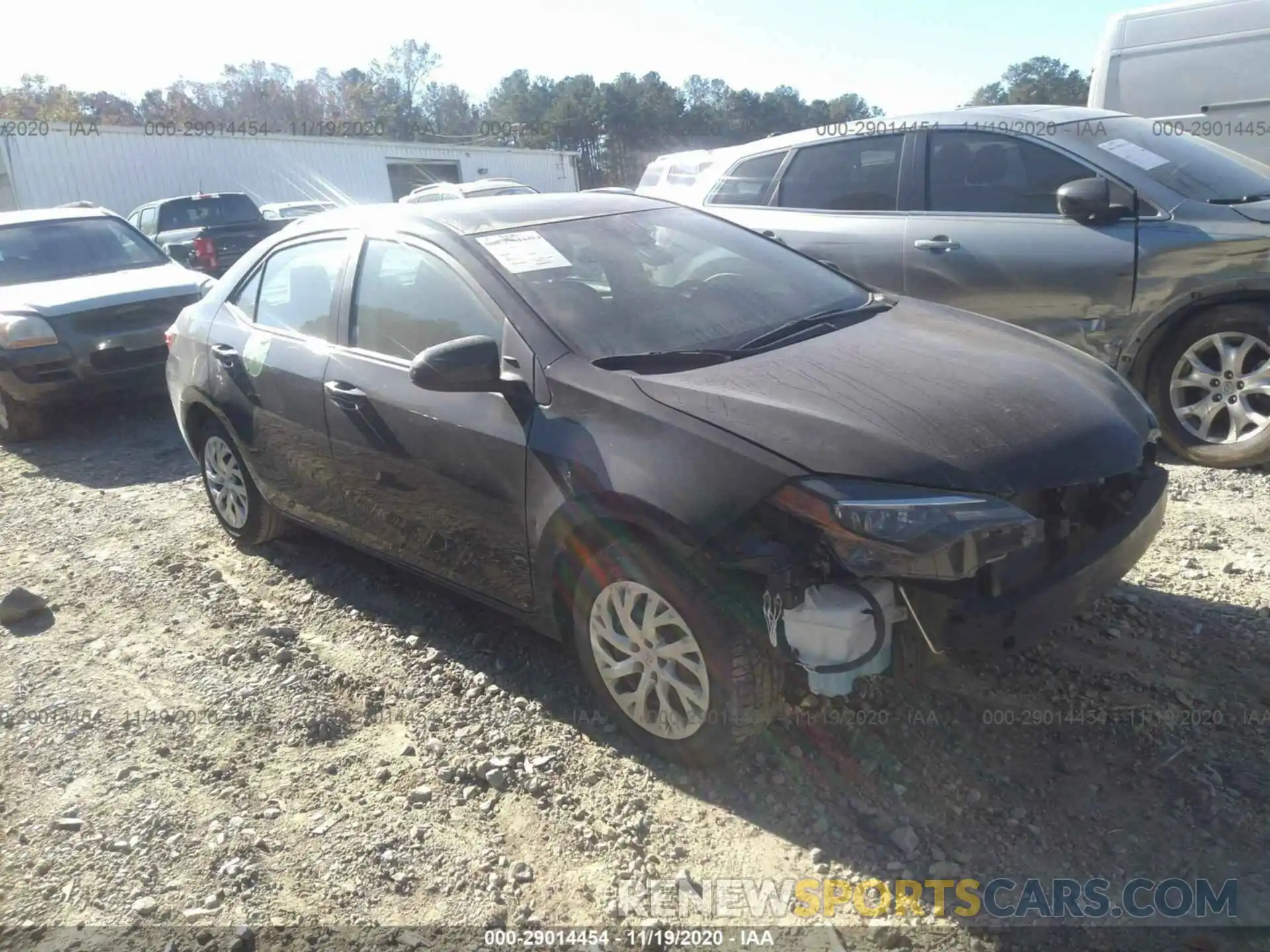 1 Photograph of a damaged car 5YFBURHE5KP892689 TOYOTA COROLLA 2019