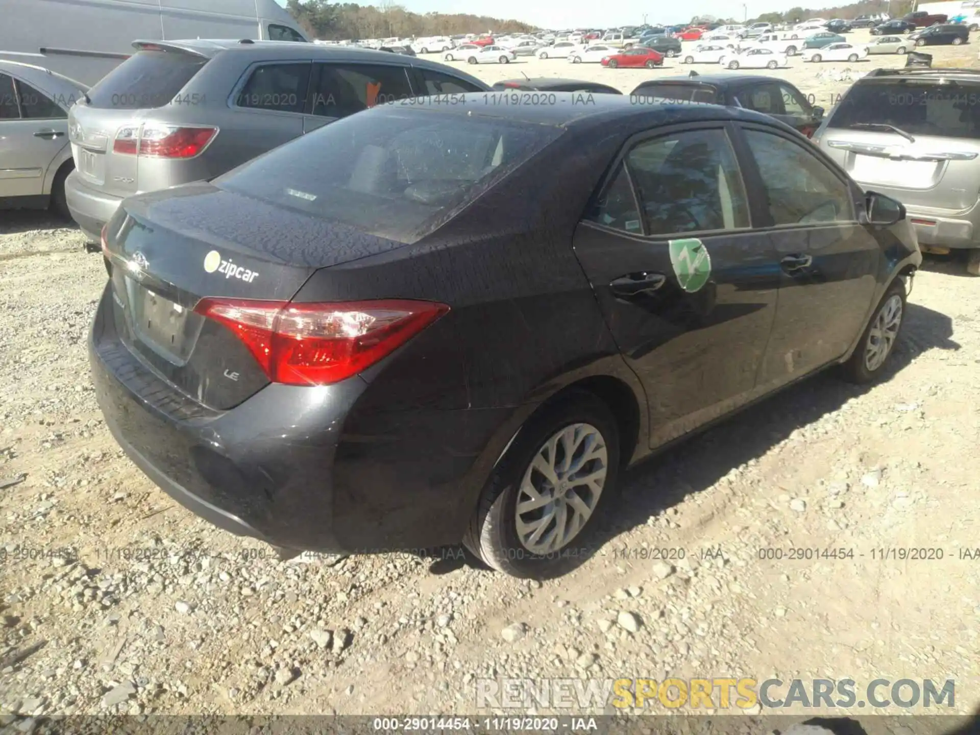 4 Фотография поврежденного автомобиля 5YFBURHE5KP892689 TOYOTA COROLLA 2019