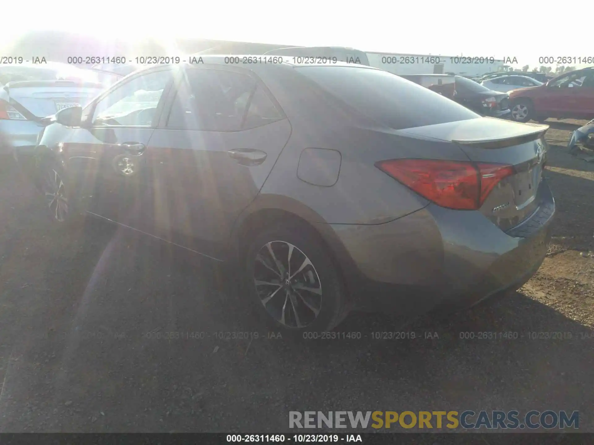 3 Photograph of a damaged car 5YFBURHE5KP893132 TOYOTA COROLLA 2019