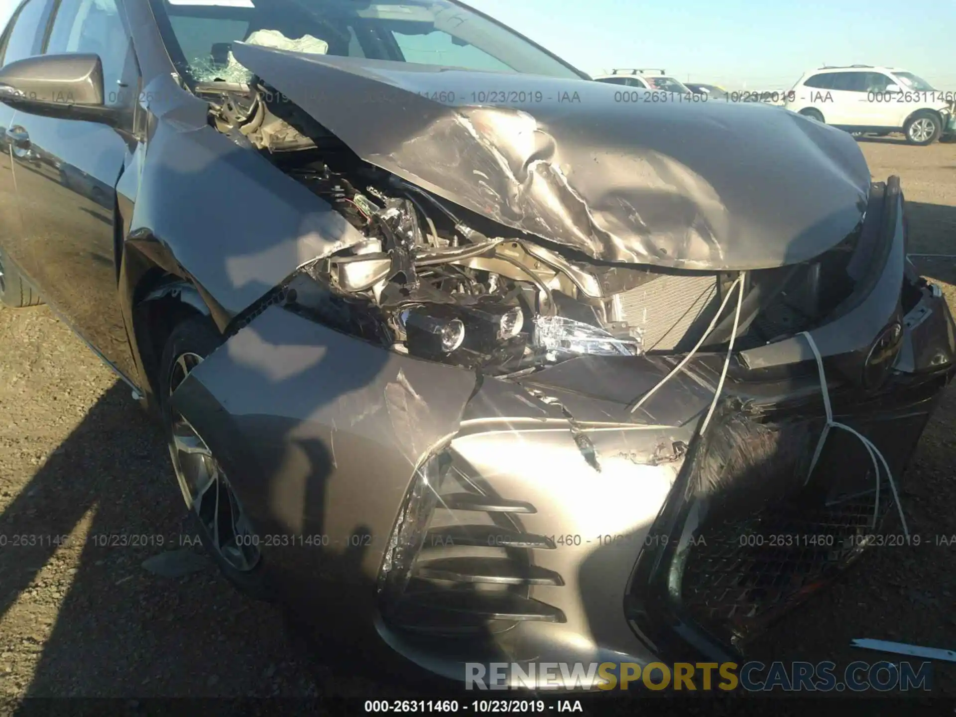 6 Photograph of a damaged car 5YFBURHE5KP893132 TOYOTA COROLLA 2019