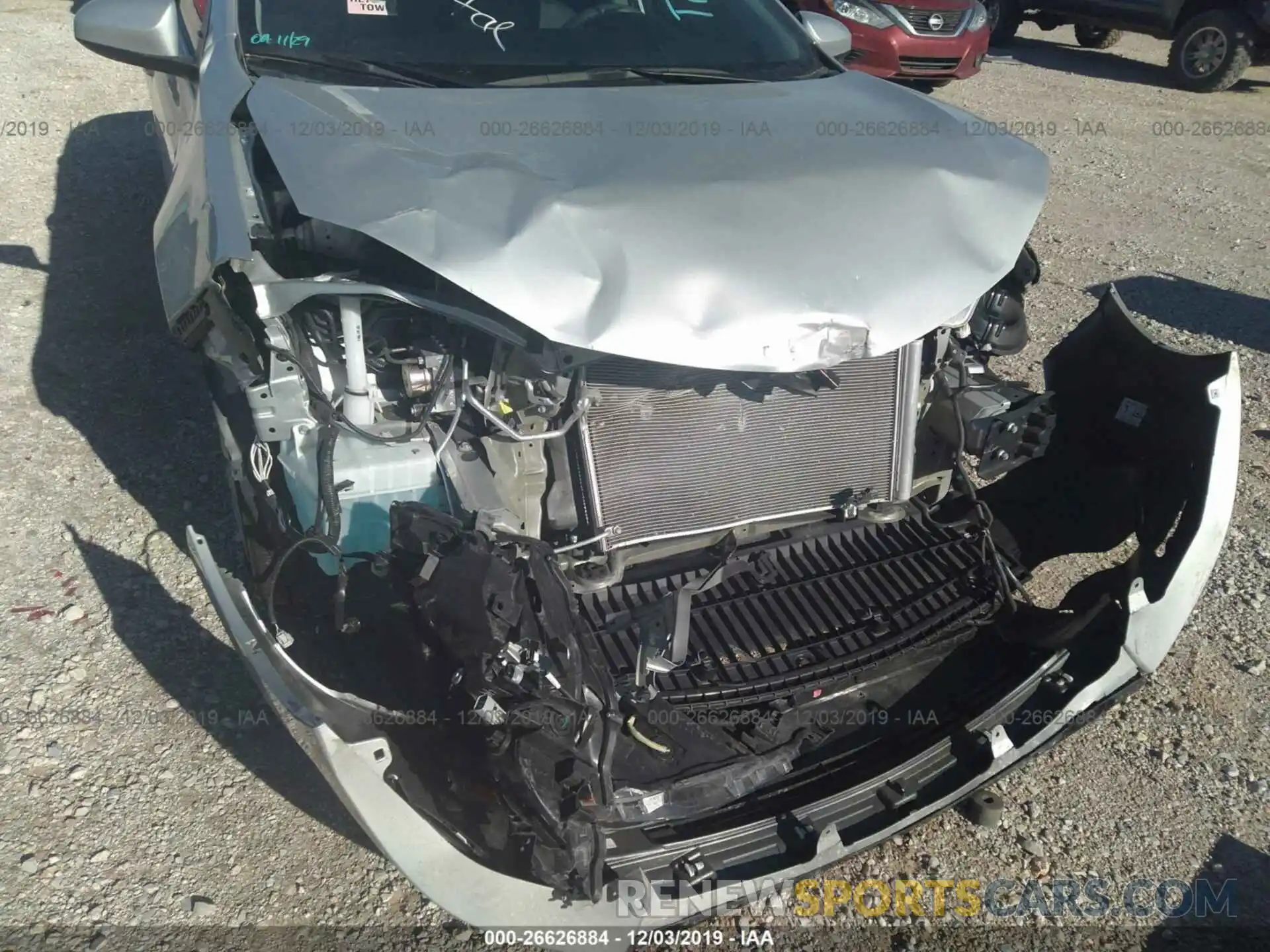 6 Фотография поврежденного автомобиля 5YFBURHE5KP893471 TOYOTA COROLLA 2019