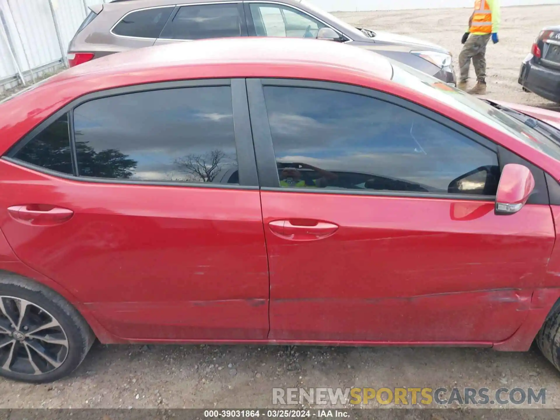 13 Photograph of a damaged car 5YFBURHE5KP893521 TOYOTA COROLLA 2019