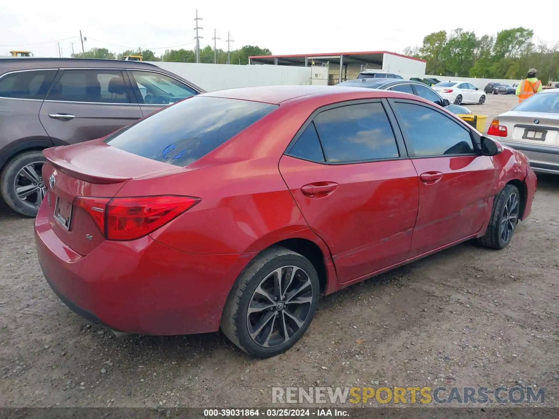 4 Photograph of a damaged car 5YFBURHE5KP893521 TOYOTA COROLLA 2019