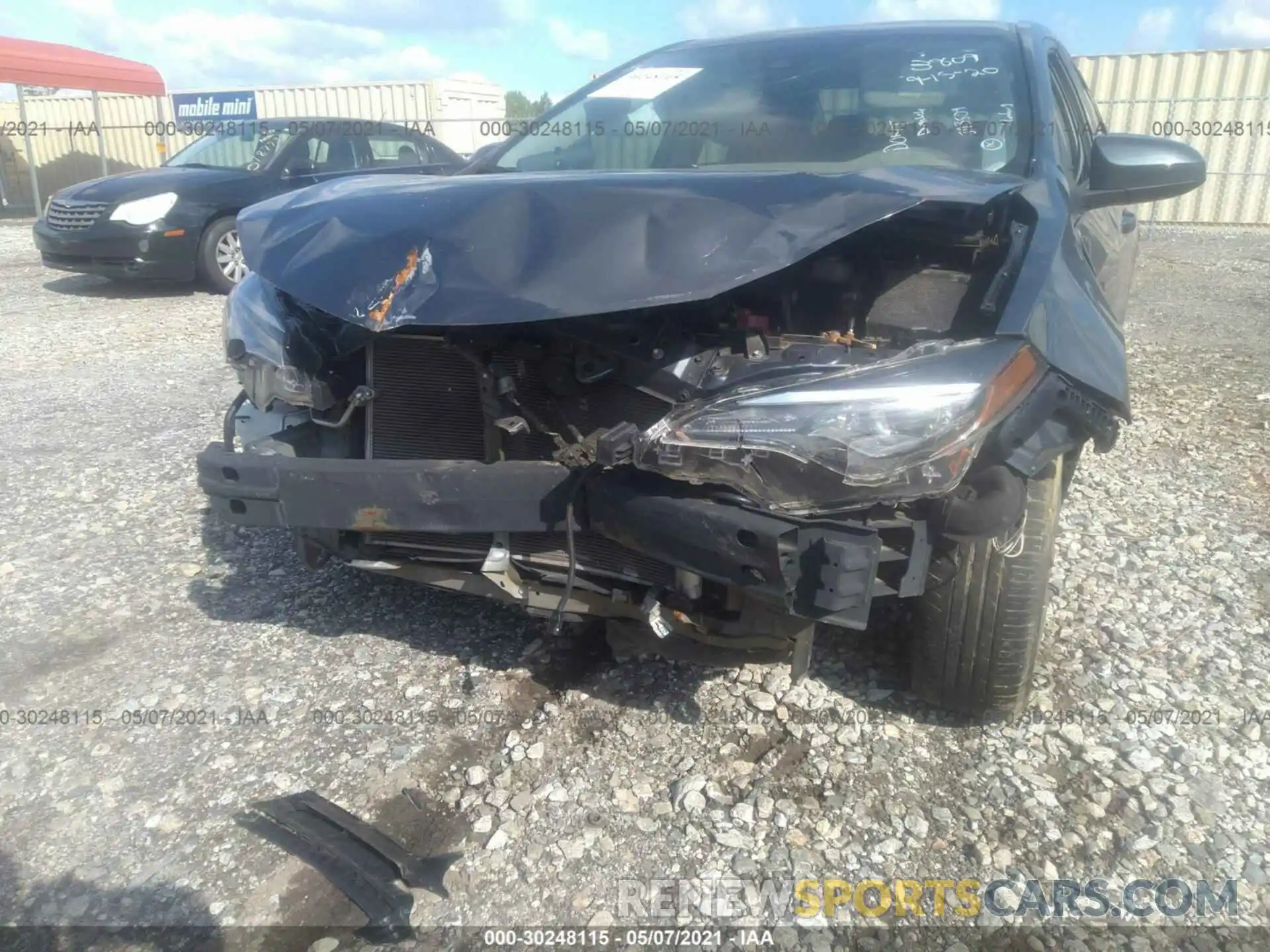 6 Photograph of a damaged car 5YFBURHE5KP893809 TOYOTA COROLLA 2019