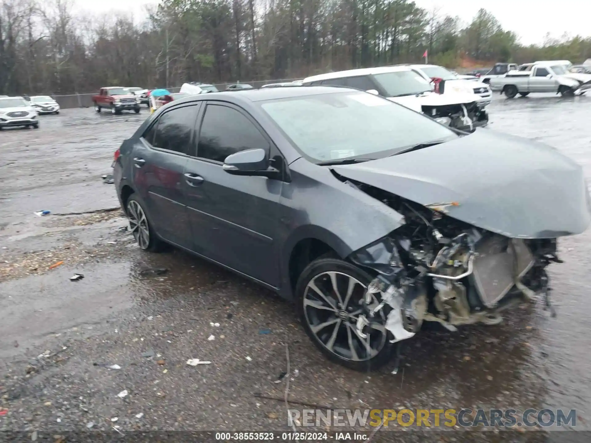 1 Photograph of a damaged car 5YFBURHE5KP895253 TOYOTA COROLLA 2019