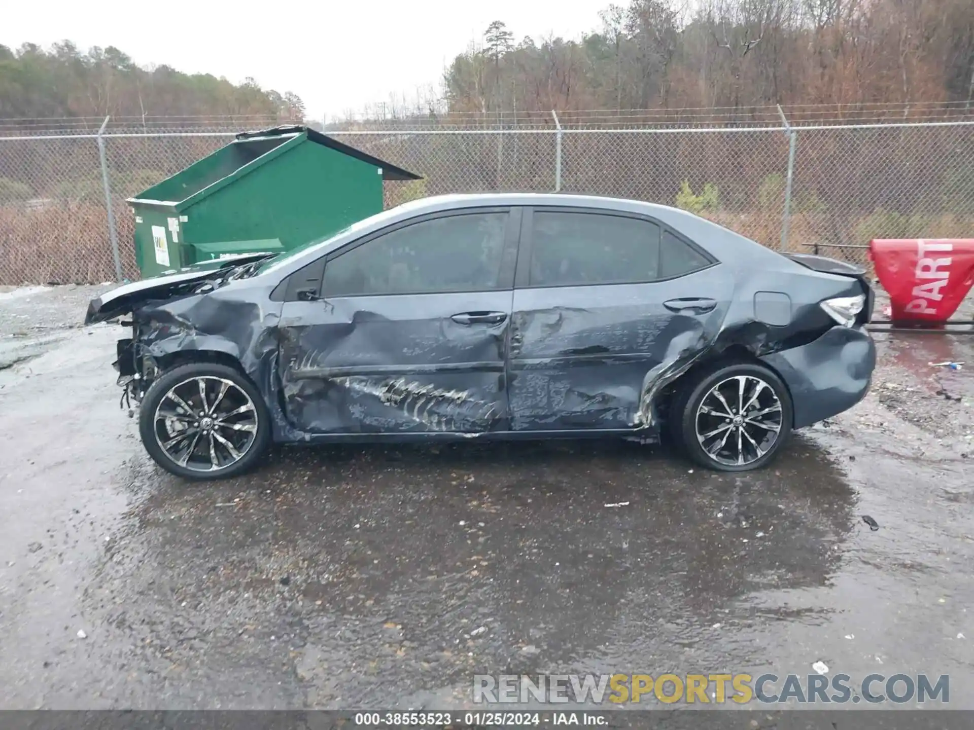 14 Photograph of a damaged car 5YFBURHE5KP895253 TOYOTA COROLLA 2019