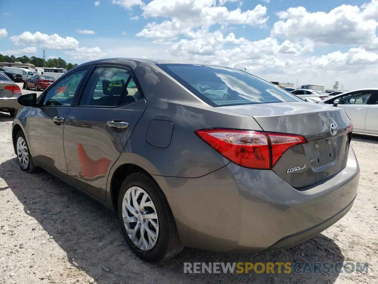 3 Photograph of a damaged car 5YFBURHE5KP895544 TOYOTA COROLLA 2019