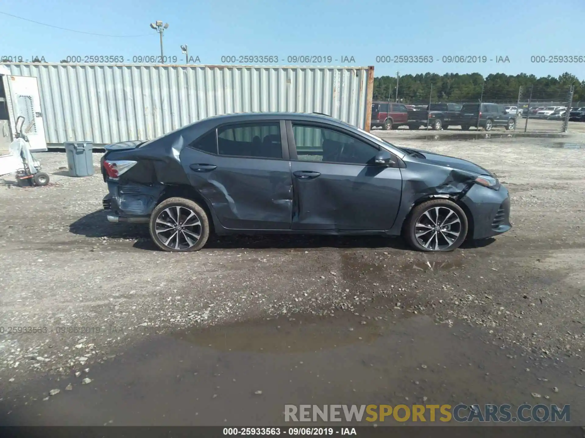 6 Photograph of a damaged car 5YFBURHE5KP896046 TOYOTA COROLLA 2019