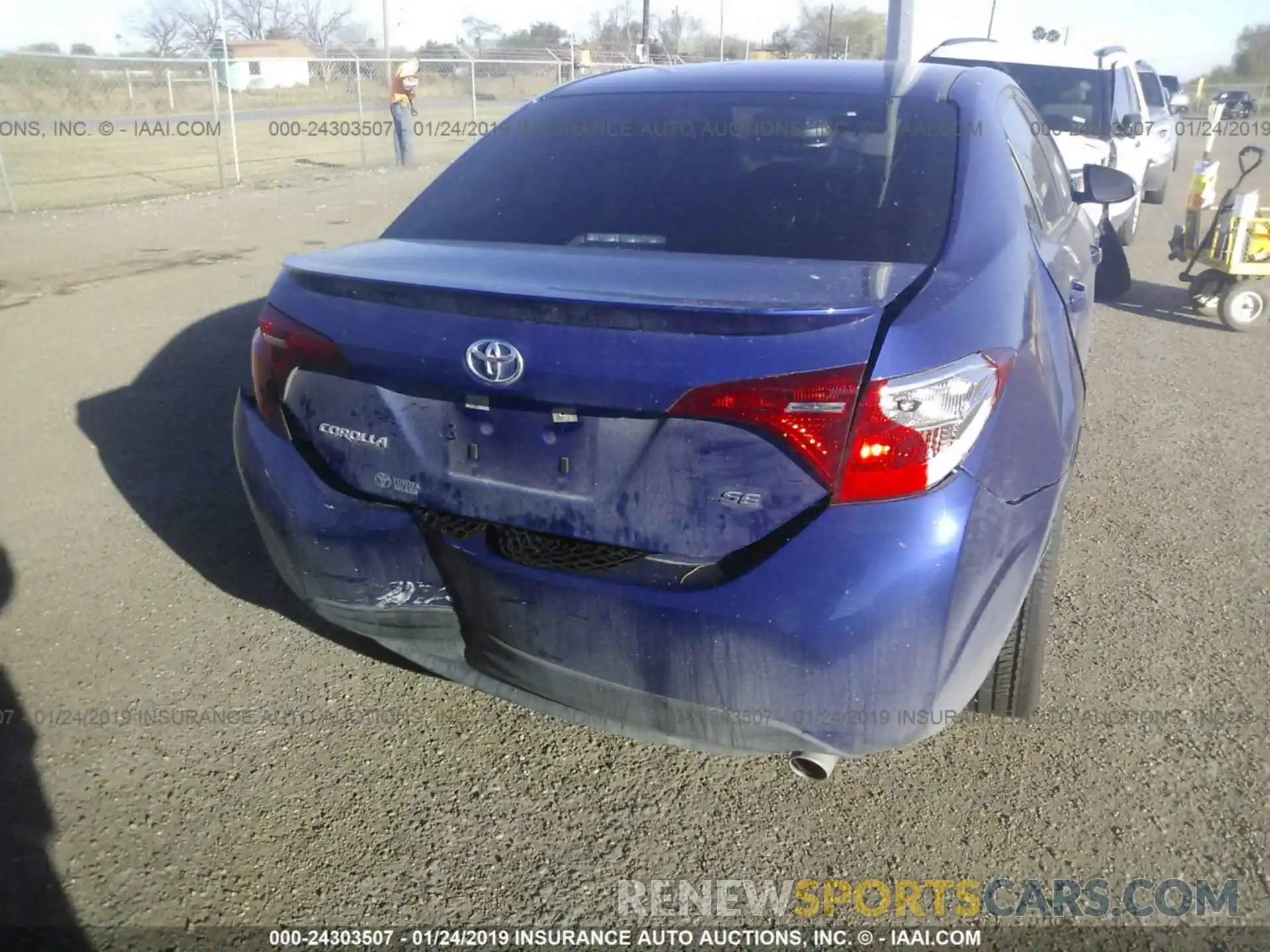 6 Photograph of a damaged car 5YFBURHE5KP896340 TOYOTA COROLLA 2019