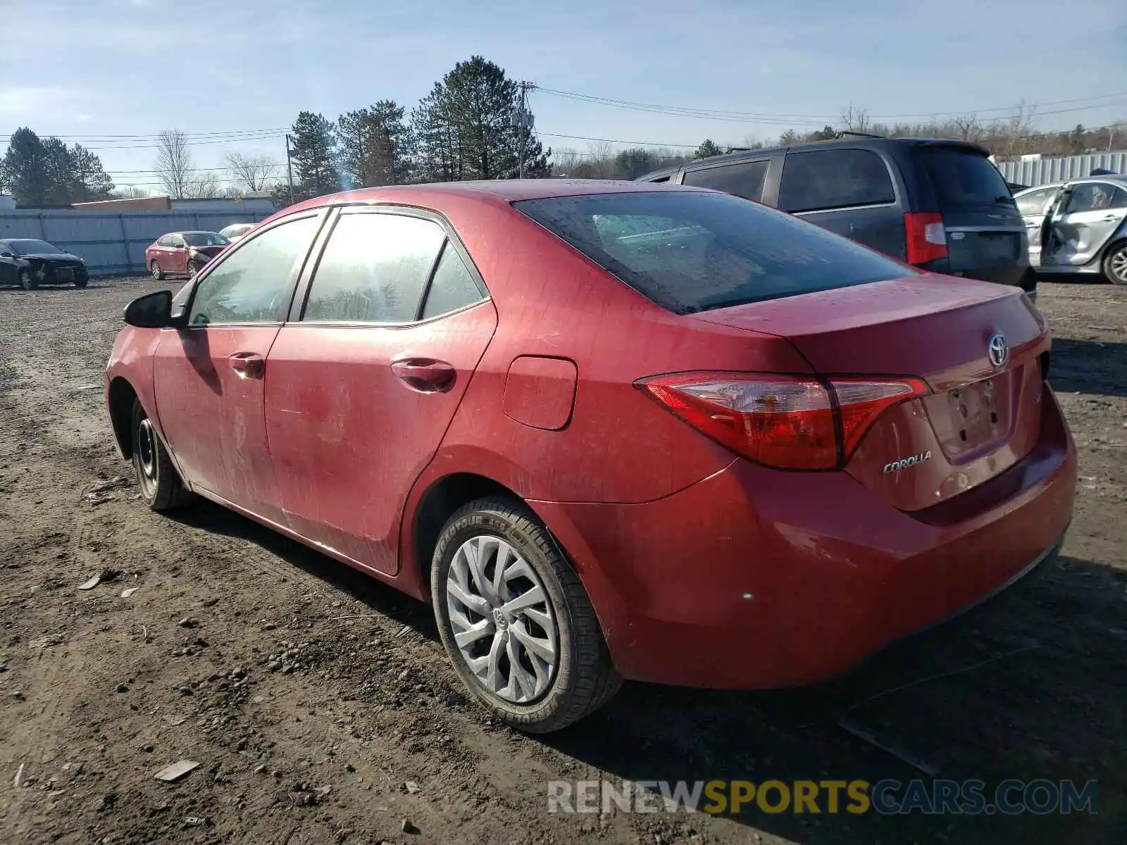 3 Photograph of a damaged car 5YFBURHE5KP896905 TOYOTA COROLLA 2019