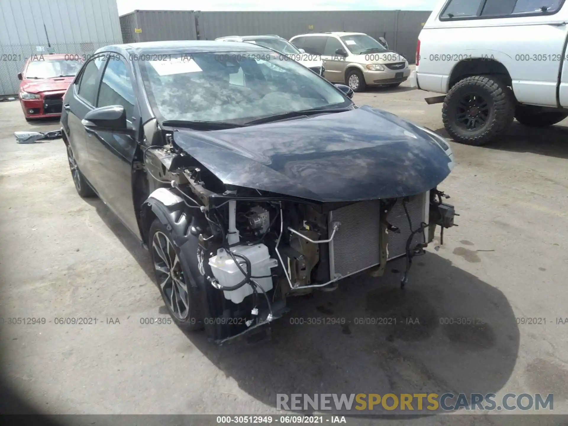 6 Photograph of a damaged car 5YFBURHE5KP896970 TOYOTA COROLLA 2019