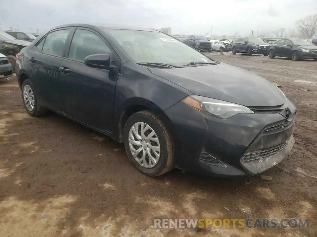 1 Photograph of a damaged car 5YFBURHE5KP897259 TOYOTA COROLLA 2019