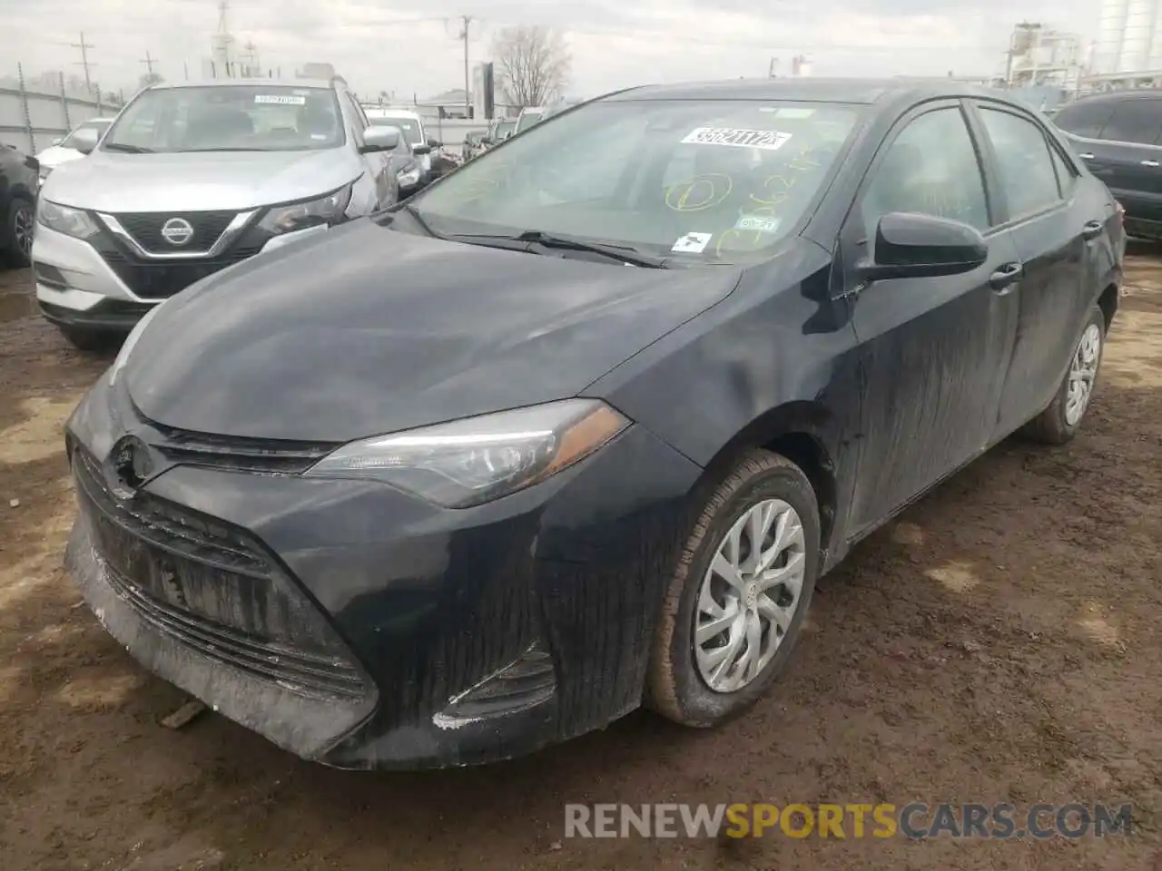 2 Photograph of a damaged car 5YFBURHE5KP897259 TOYOTA COROLLA 2019