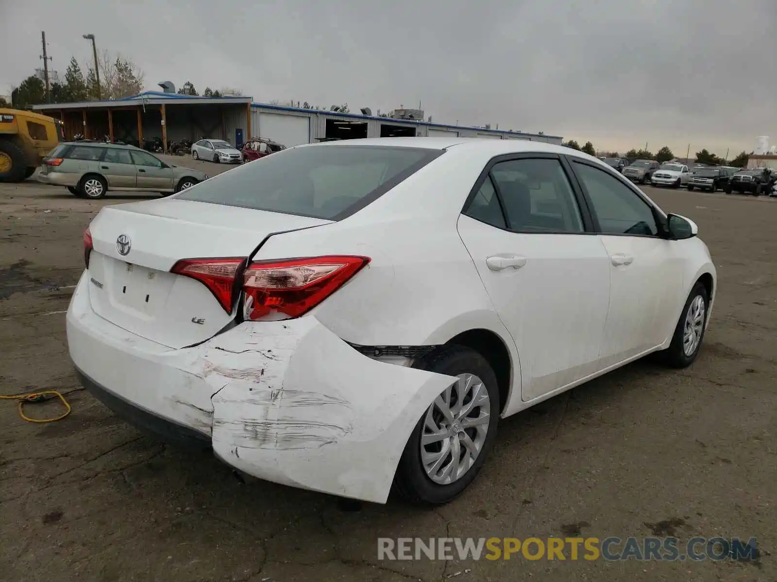 4 Photograph of a damaged car 5YFBURHE5KP898105 TOYOTA COROLLA 2019