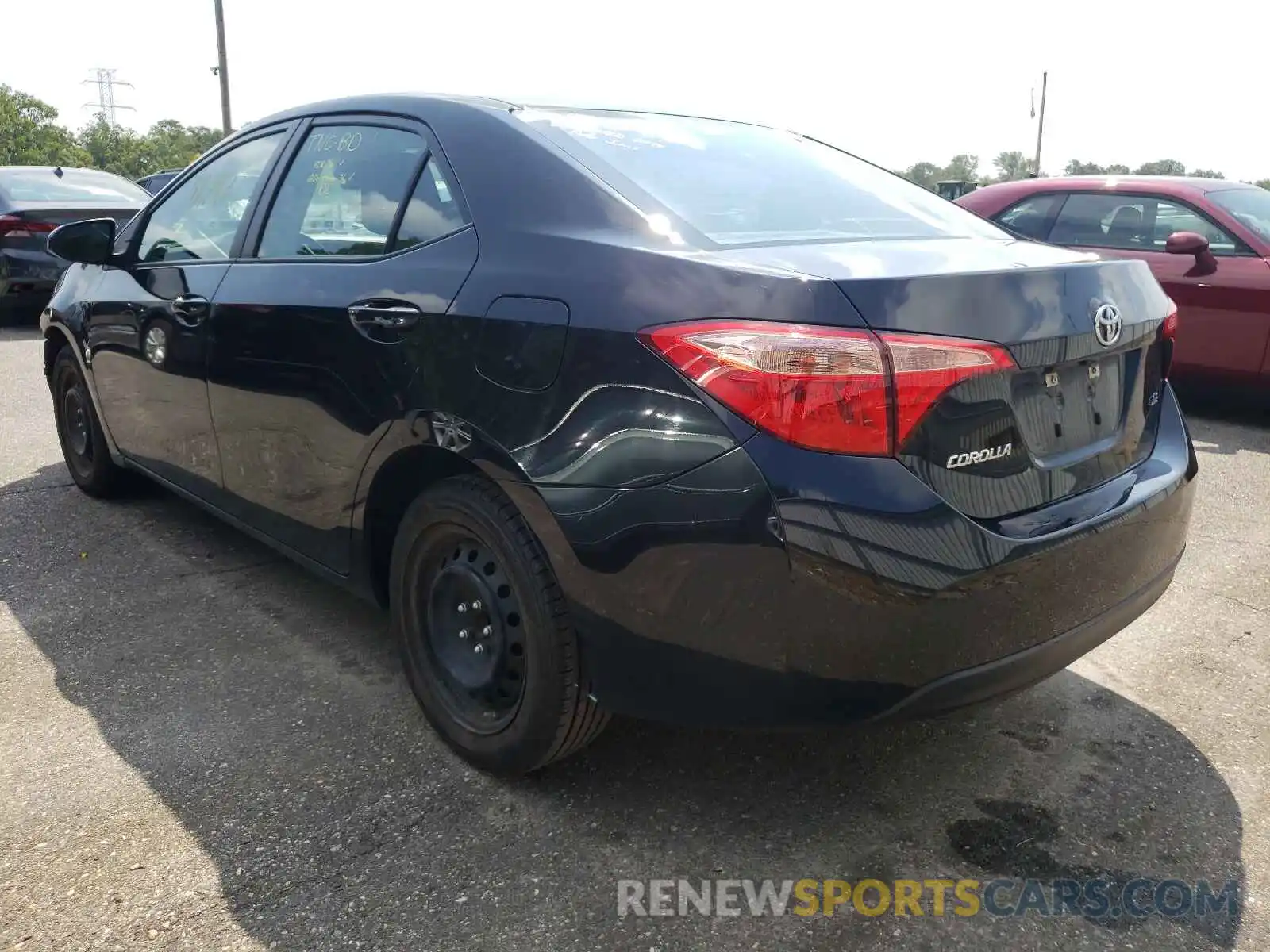 3 Photograph of a damaged car 5YFBURHE5KP898377 TOYOTA COROLLA 2019