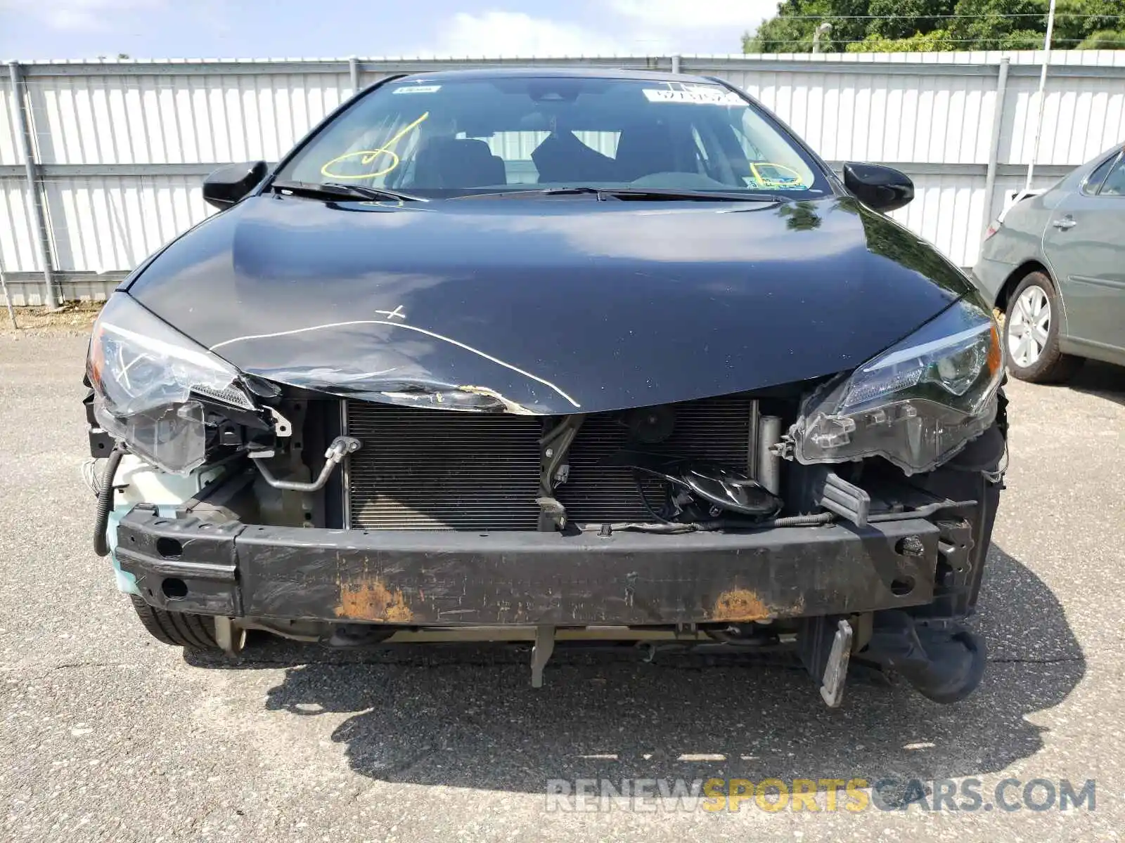 9 Photograph of a damaged car 5YFBURHE5KP898377 TOYOTA COROLLA 2019