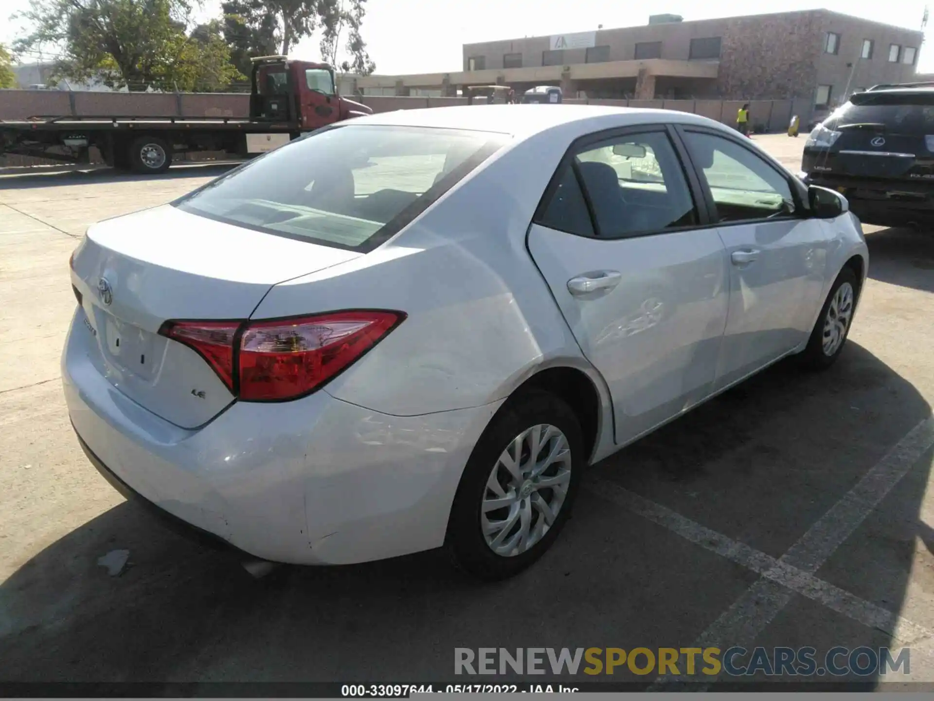 4 Photograph of a damaged car 5YFBURHE5KP898766 TOYOTA COROLLA 2019