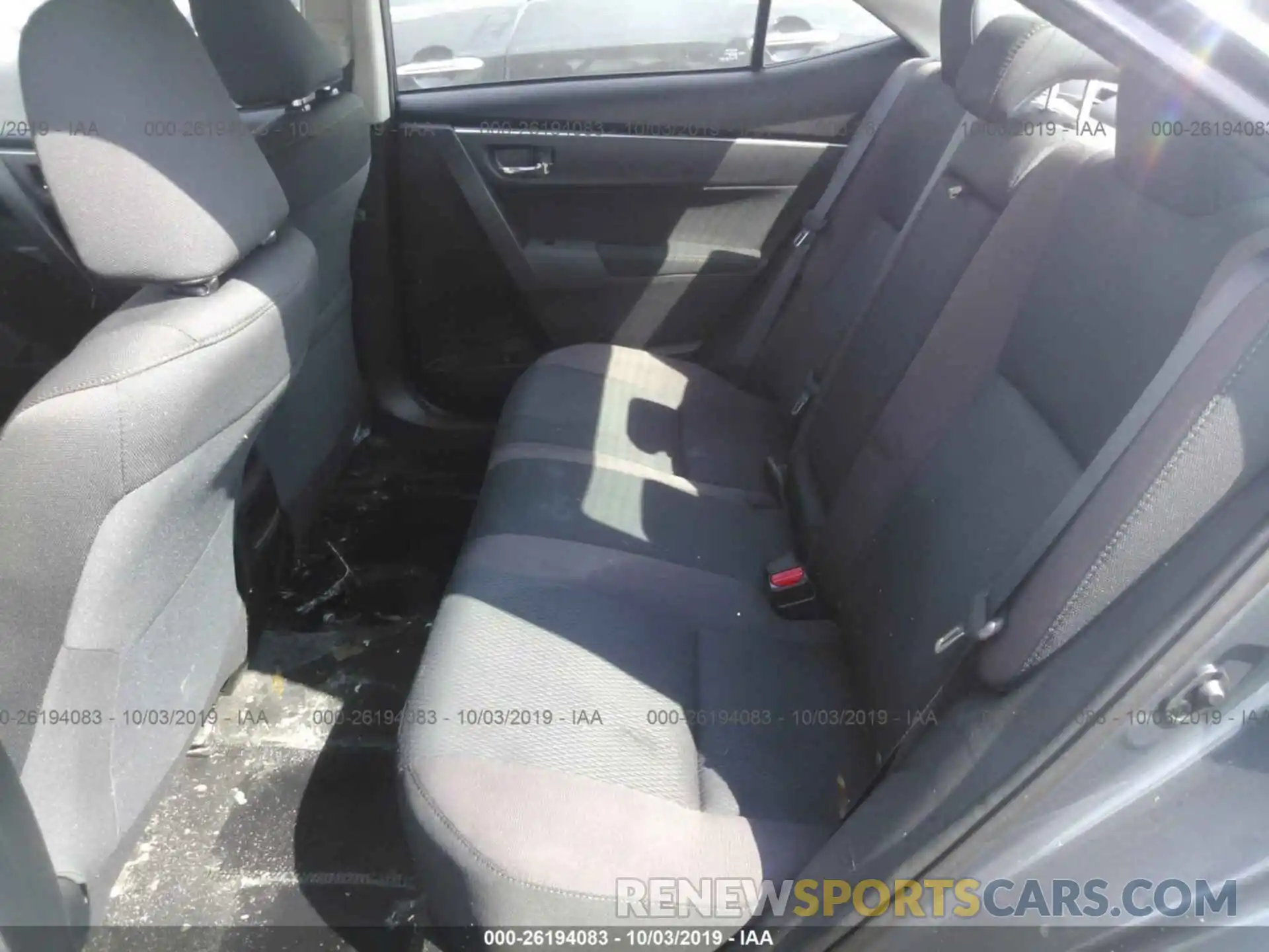 8 Photograph of a damaged car 5YFBURHE5KP899206 TOYOTA COROLLA 2019