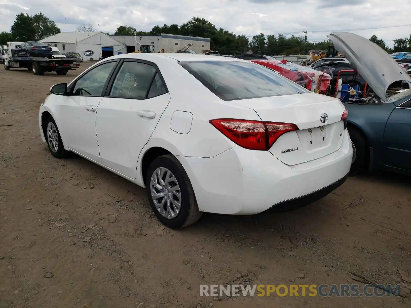 3 Photograph of a damaged car 5YFBURHE5KP899240 TOYOTA COROLLA 2019