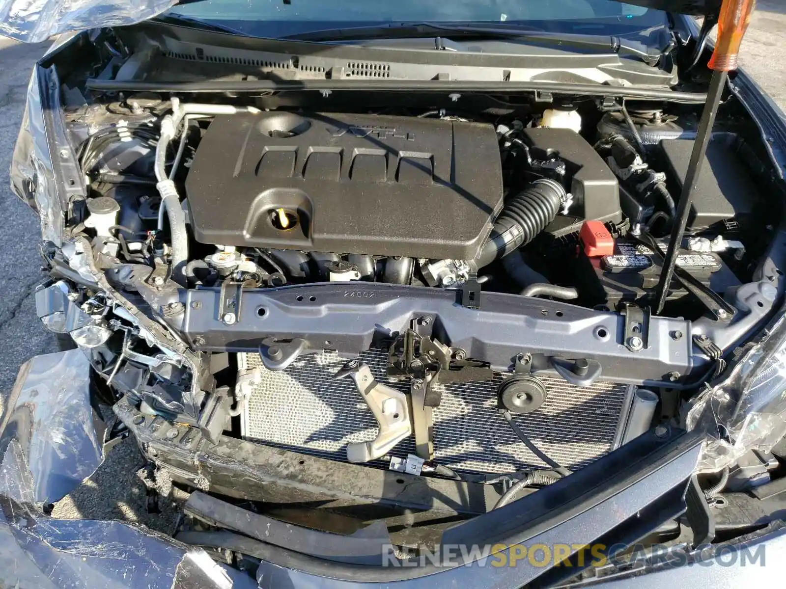 7 Photograph of a damaged car 5YFBURHE5KP899299 TOYOTA COROLLA 2019