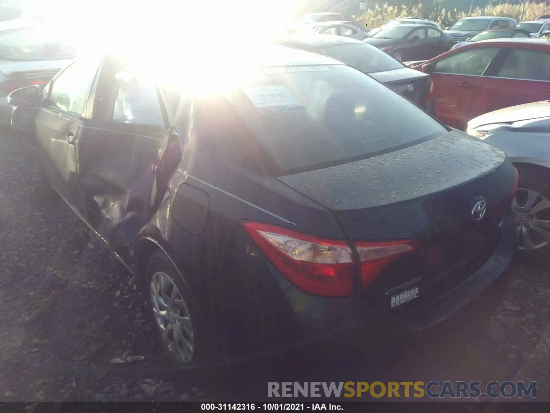 3 Photograph of a damaged car 5YFBURHE5KP900824 TOYOTA COROLLA 2019