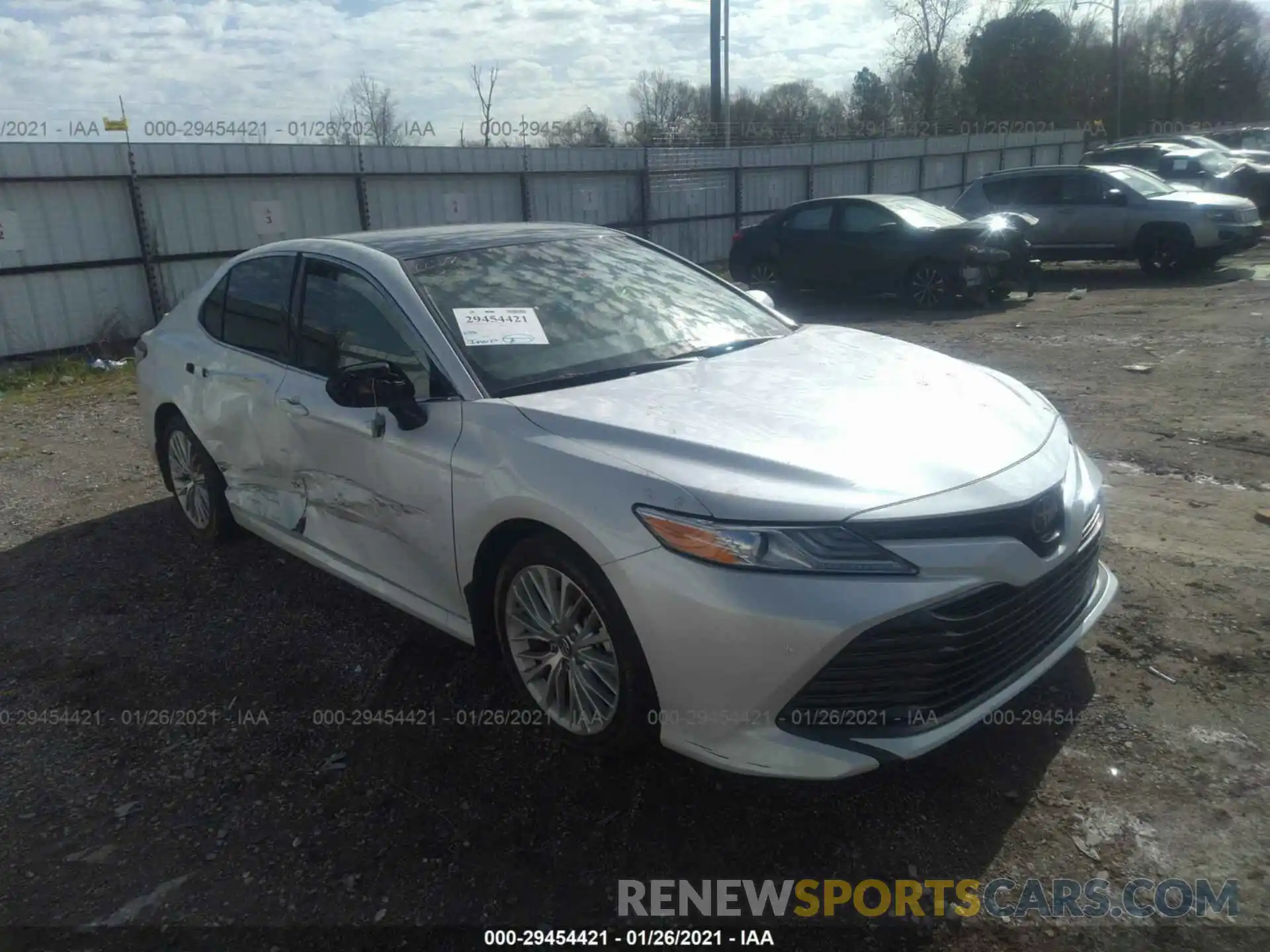 1 Photograph of a damaged car 5YFBURHE5KP900905 TOYOTA COROLLA 2019