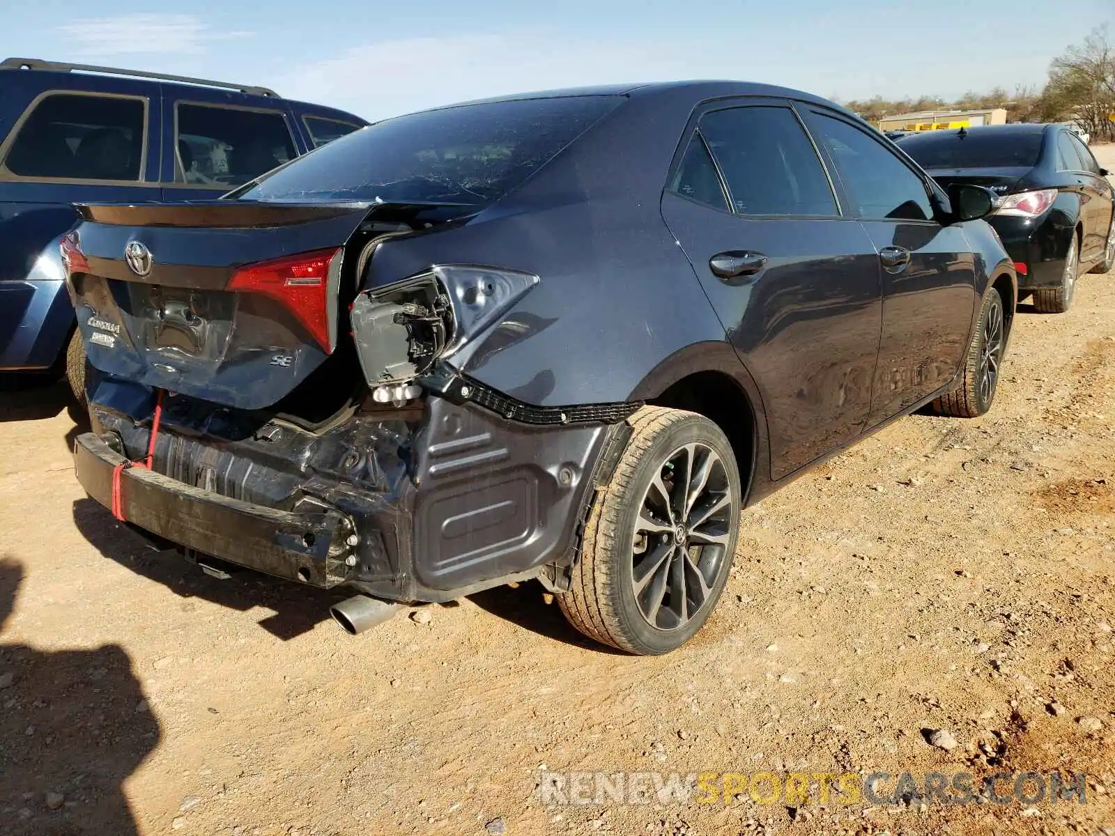 4 Photograph of a damaged car 5YFBURHE5KP901715 TOYOTA COROLLA 2019