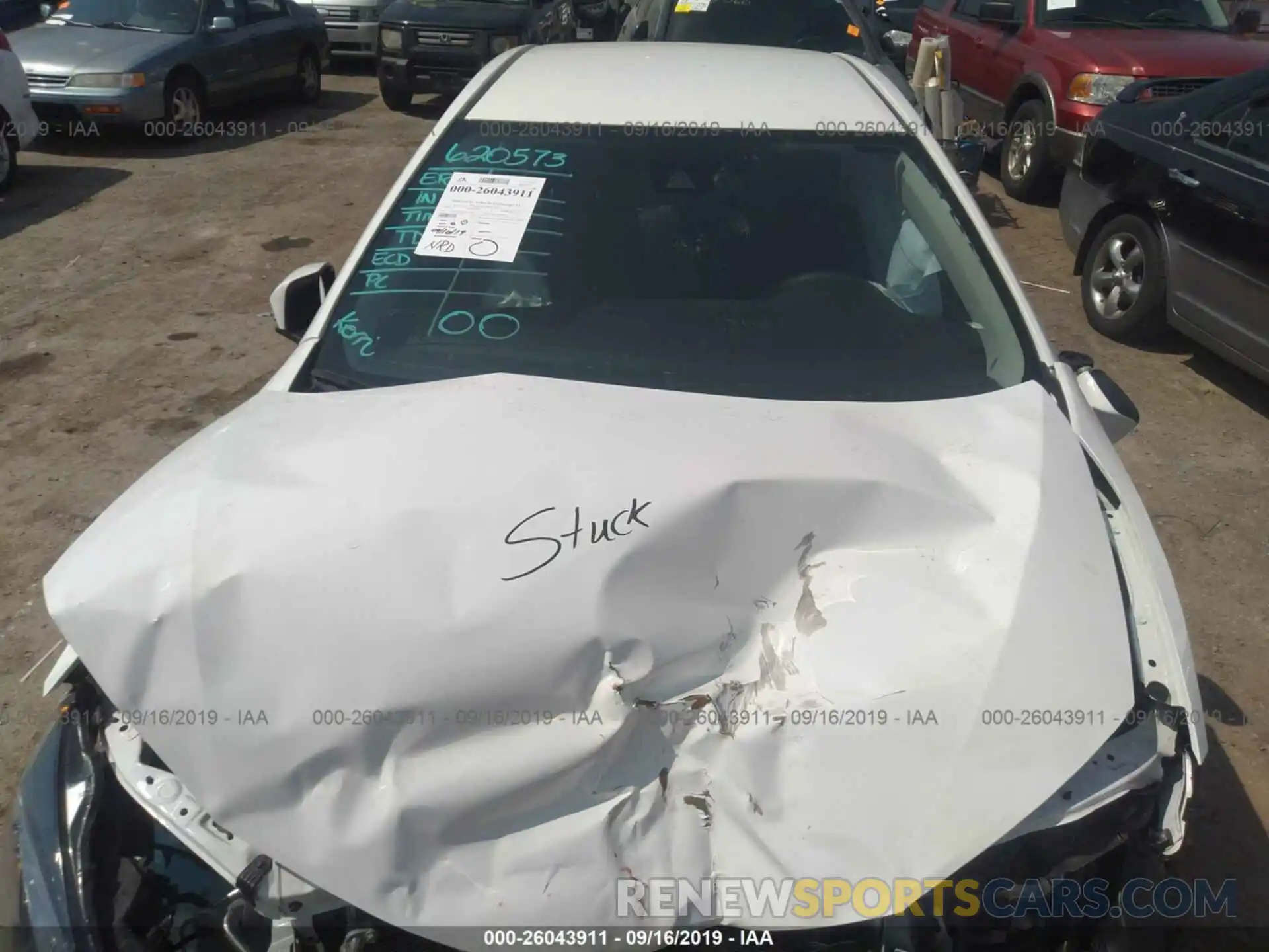 10 Photograph of a damaged car 5YFBURHE5KP901889 TOYOTA COROLLA 2019