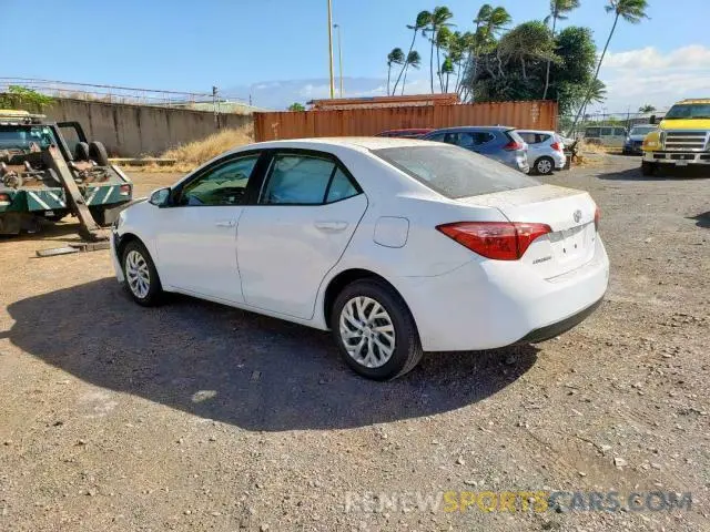 3 Photograph of a damaged car 5YFBURHE5KP901973 TOYOTA COROLLA 2019