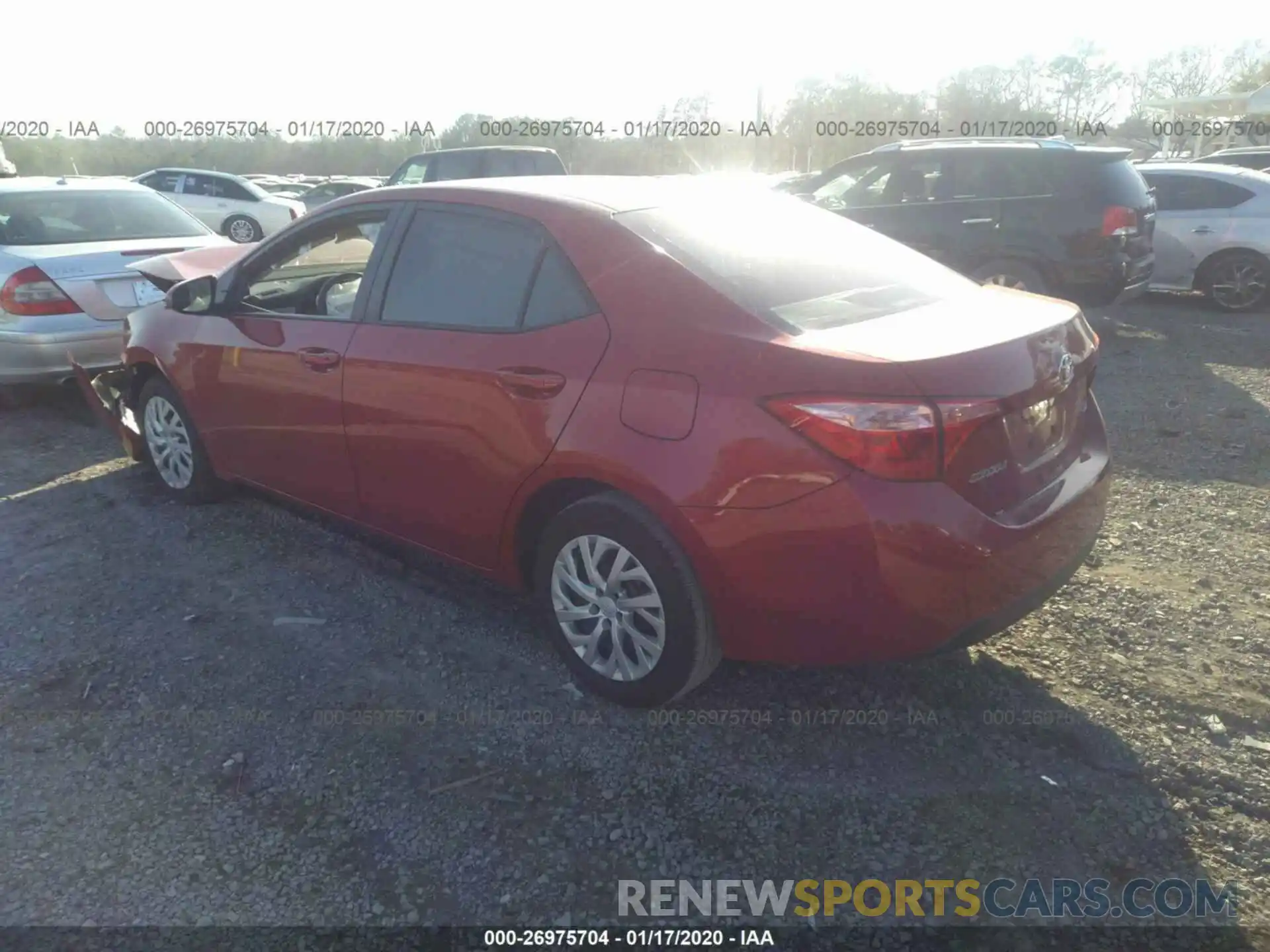 3 Photograph of a damaged car 5YFBURHE5KP902265 TOYOTA COROLLA 2019