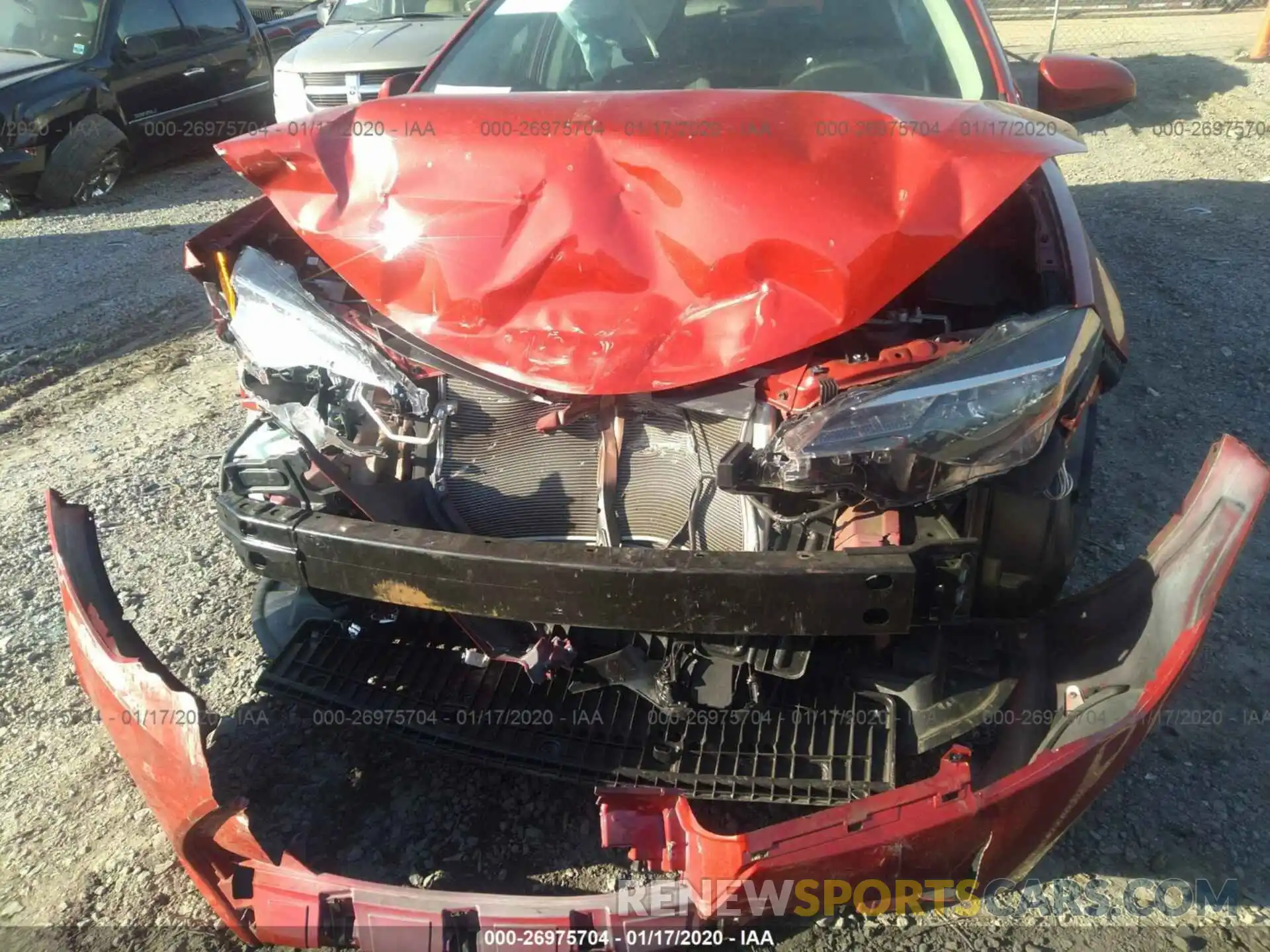 6 Photograph of a damaged car 5YFBURHE5KP902265 TOYOTA COROLLA 2019
