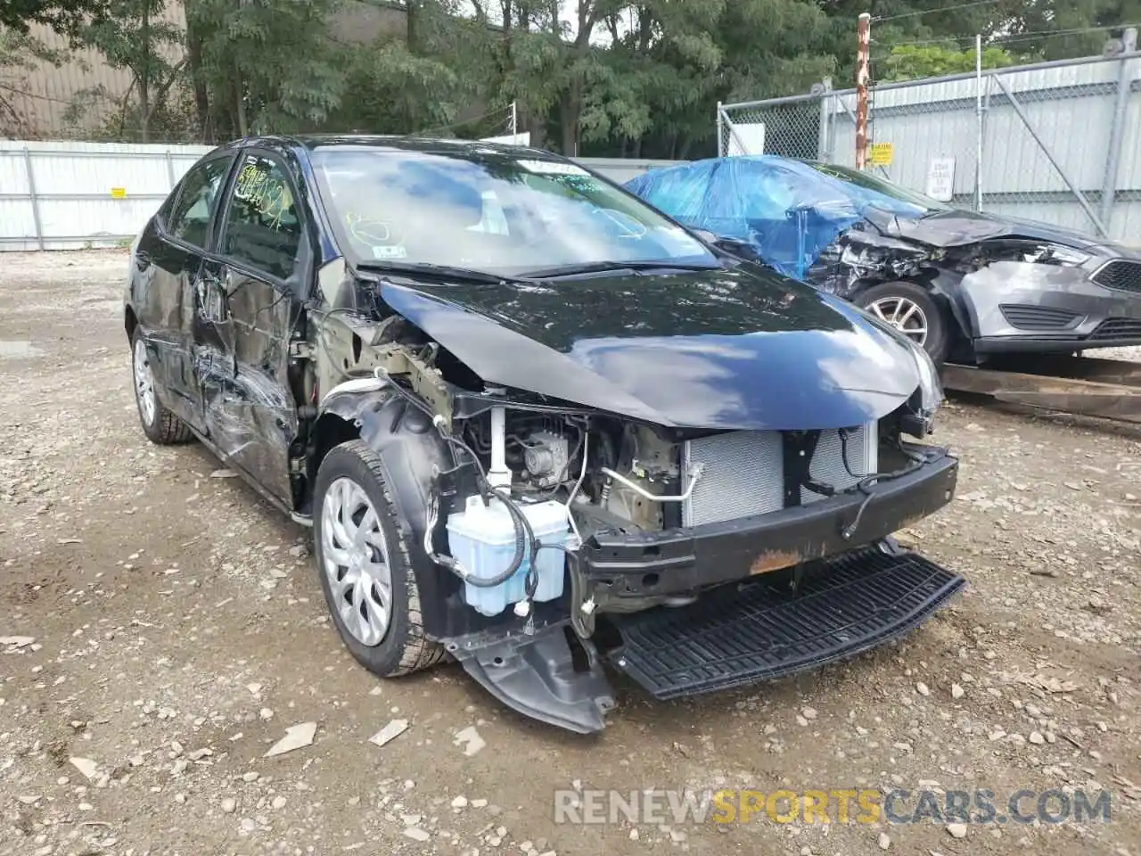 1 Photograph of a damaged car 5YFBURHE5KP902461 TOYOTA COROLLA 2019