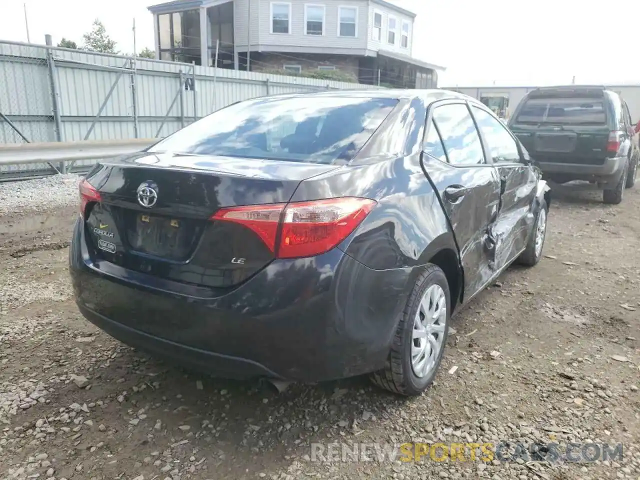 4 Photograph of a damaged car 5YFBURHE5KP902461 TOYOTA COROLLA 2019